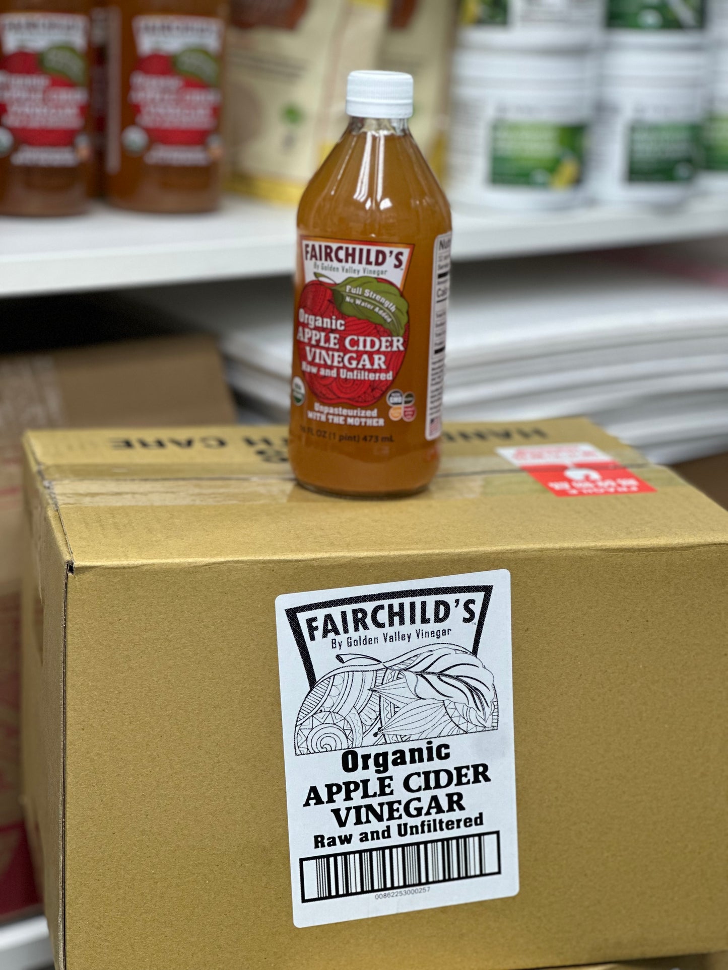 Fairchild's 美國有機蘋果醋濃縮純正(無加水稀釋)*此產品僅限香港本地銷售
