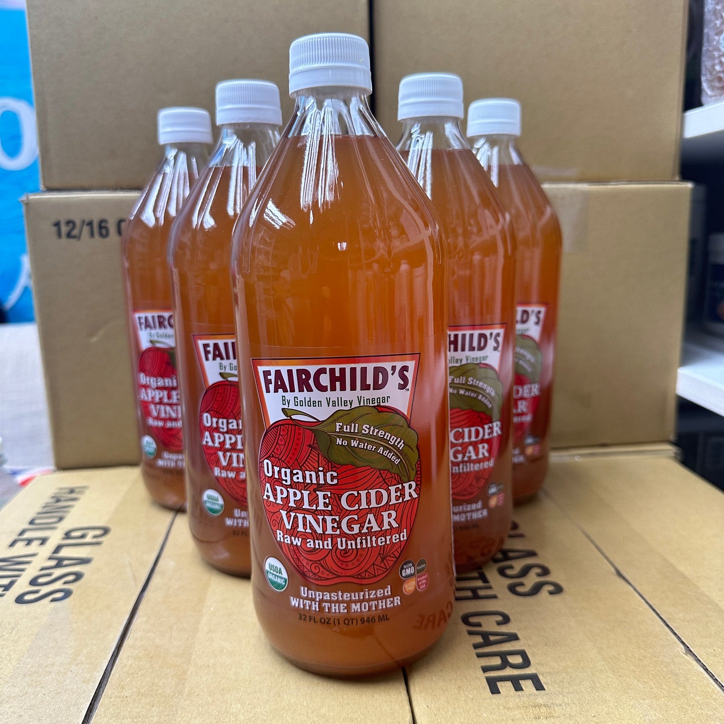 Fairchild's American organic apple cider vinegar concentrated pure (no water dilution) *This product is only available in Hong Kong