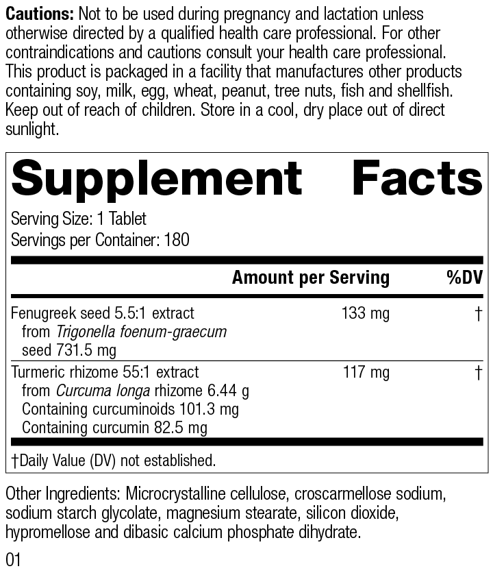 (PRE-ORDER) Turmeric Forte, 180 Tablets