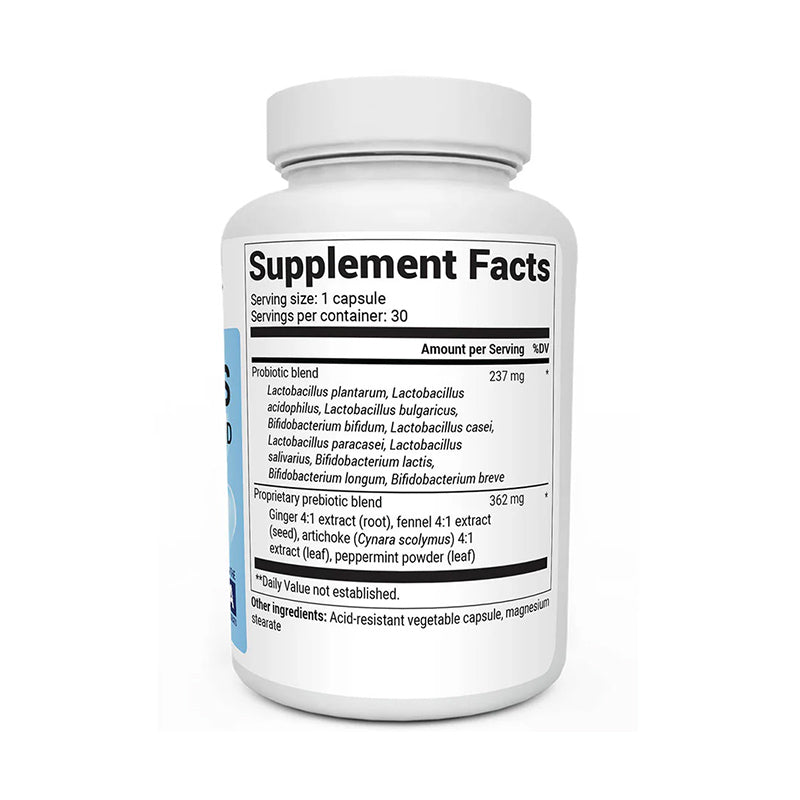 60 Billion Probiotic Probiotic with Prebiotic Blend - 30 Vegetable Capsules