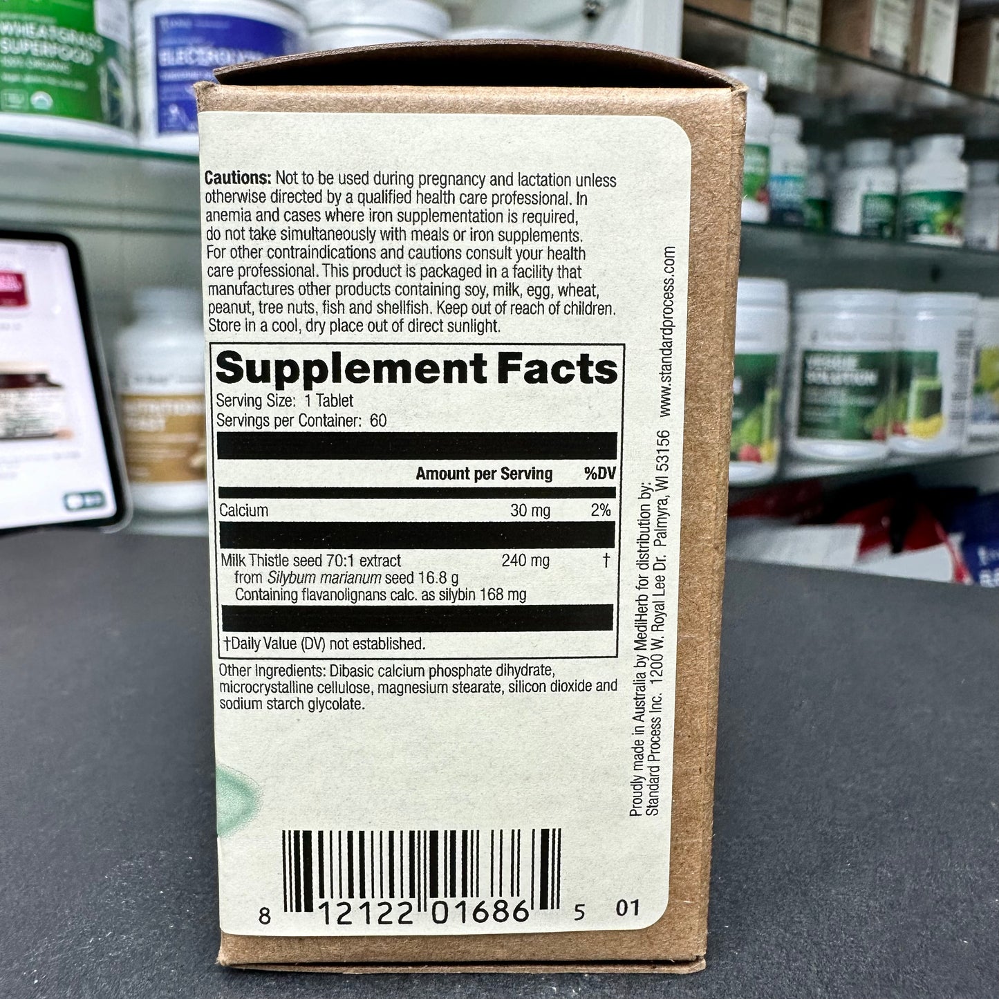 Milk Thistle Forte, 60 Tablets｜強化水飛薊（奶薊)，60 片
