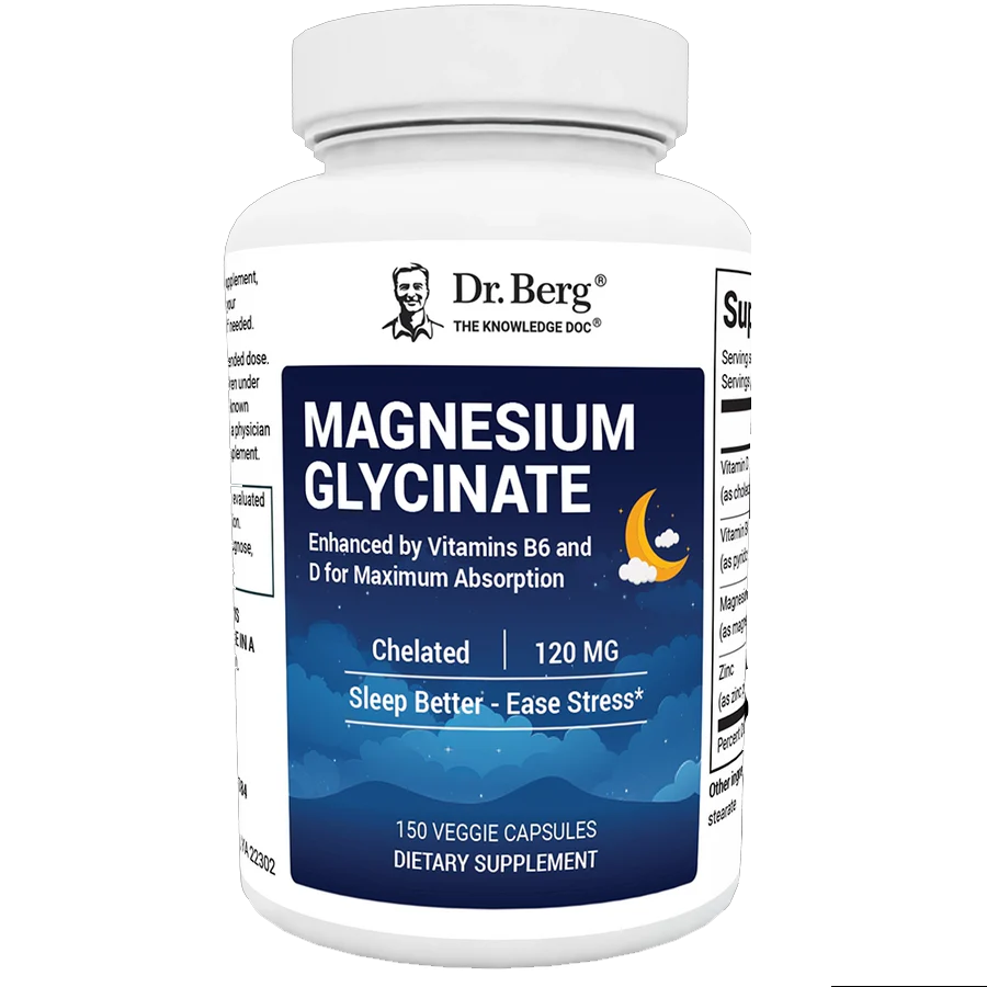 Magnesium Glycinate - capsules|Magnesium Glycinate - with Vitamin D3 B6 and Zinc - Vegetarian Capsules