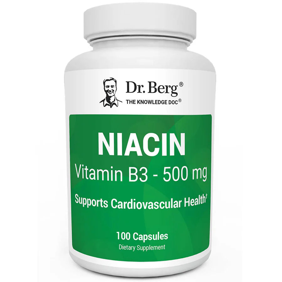 【新品上市！】煙酸 - 500 毫克維生素 B3 - 100 粒明膠膠囊(Niacin - 500 mg of Vitamin B3 - 100 Gelatin Capsules)