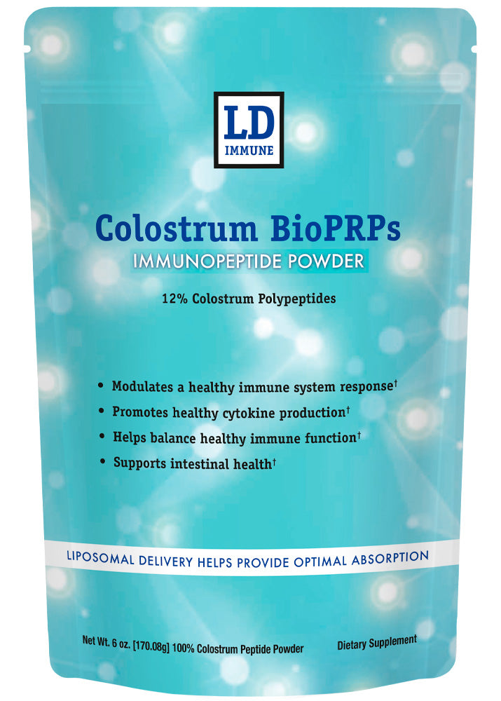 初乳 BioPRP 免疫肽粉 :: 6 盎司+Vital C-LD® 胶囊 - 120 粒 520 毫克