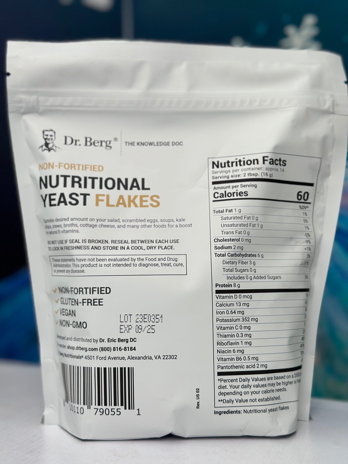NUTRITIONAL YEAST FLAKES｜營養酵母片14天份量