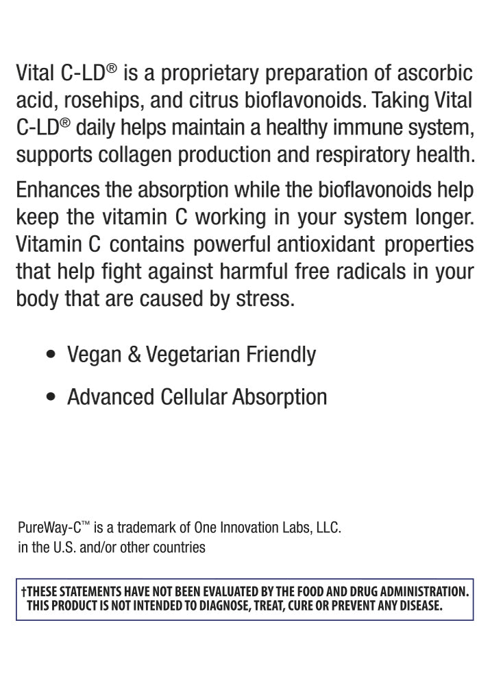 初乳 BioPRP 免疫肽粉 :: 6 盎司+Vital C-LD® 胶囊 - 120 粒 520 毫克