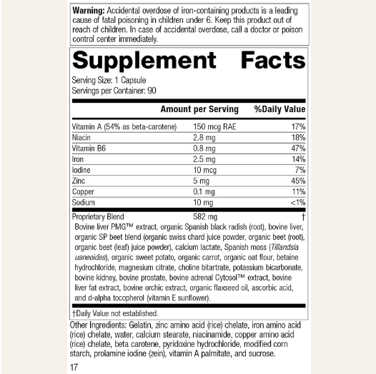 Standard Process |Livaplex®, Liver Health Supplement