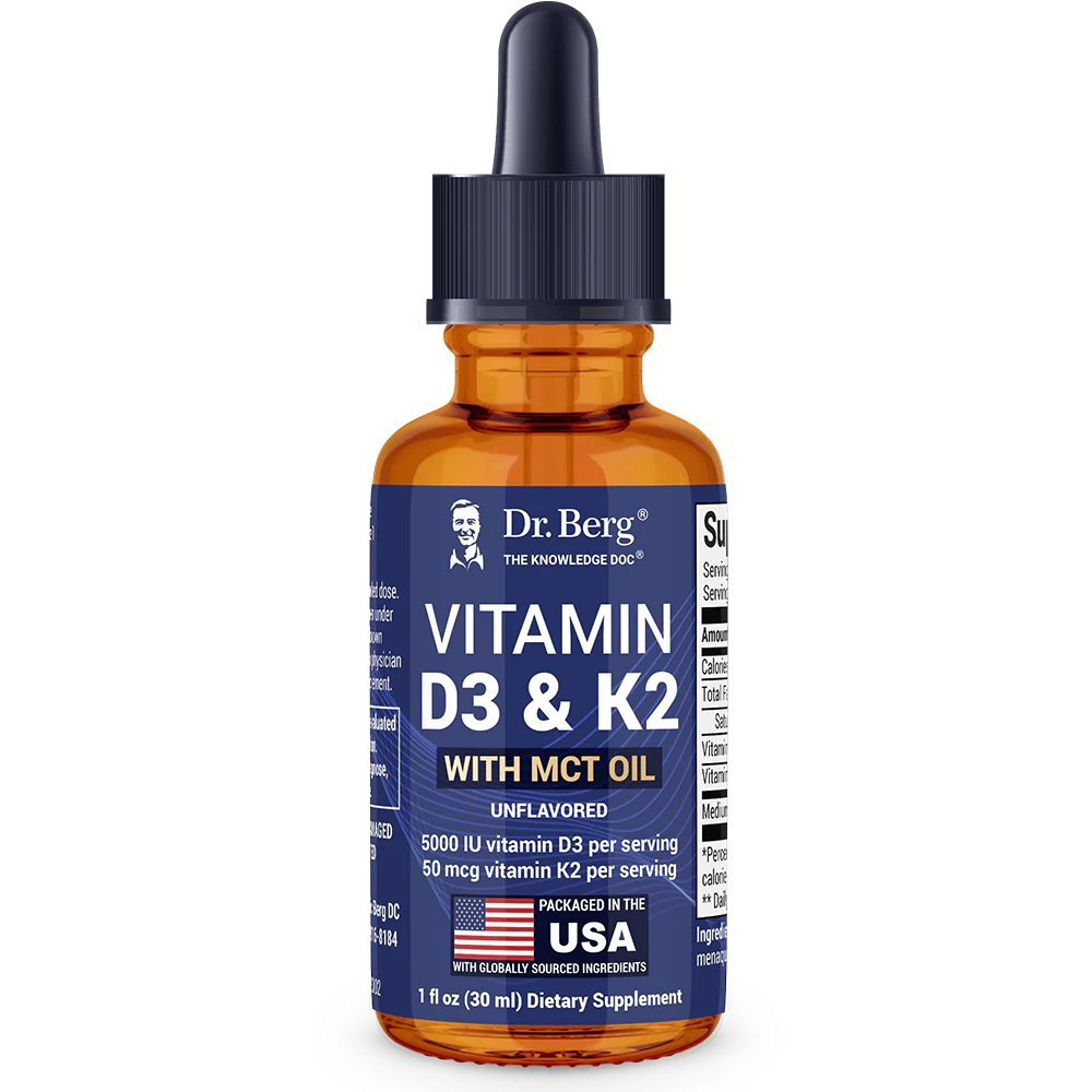 Dr. Berg's Vitamin D3 K2|维生素D3&K2