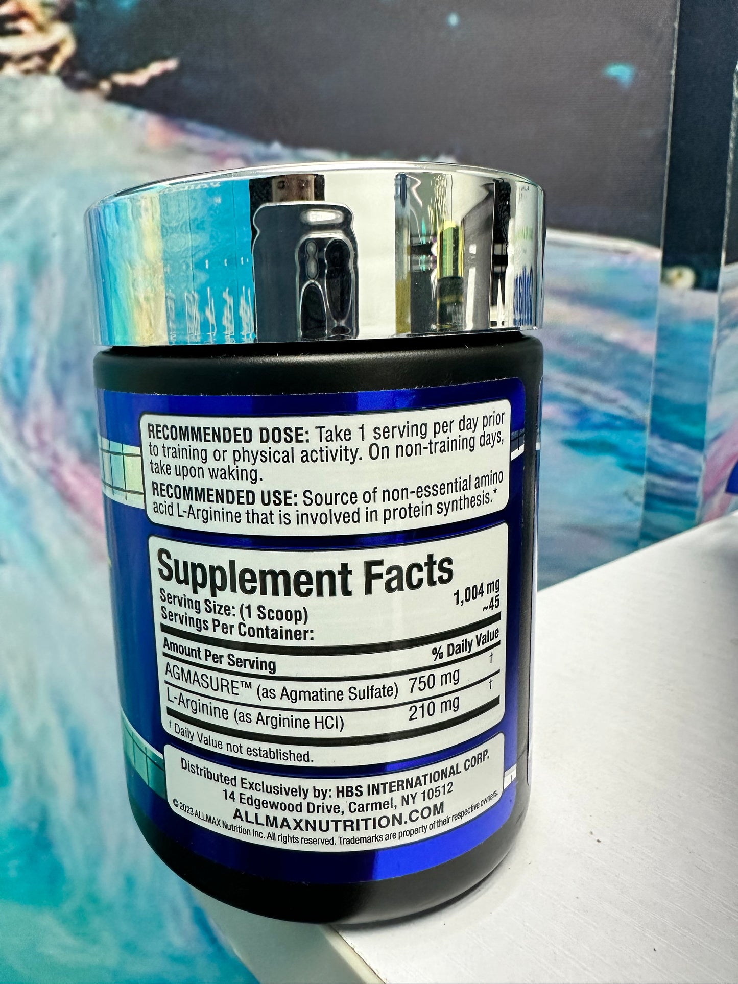 AGMATINE + ARGININE AGMATINE + ARGININE