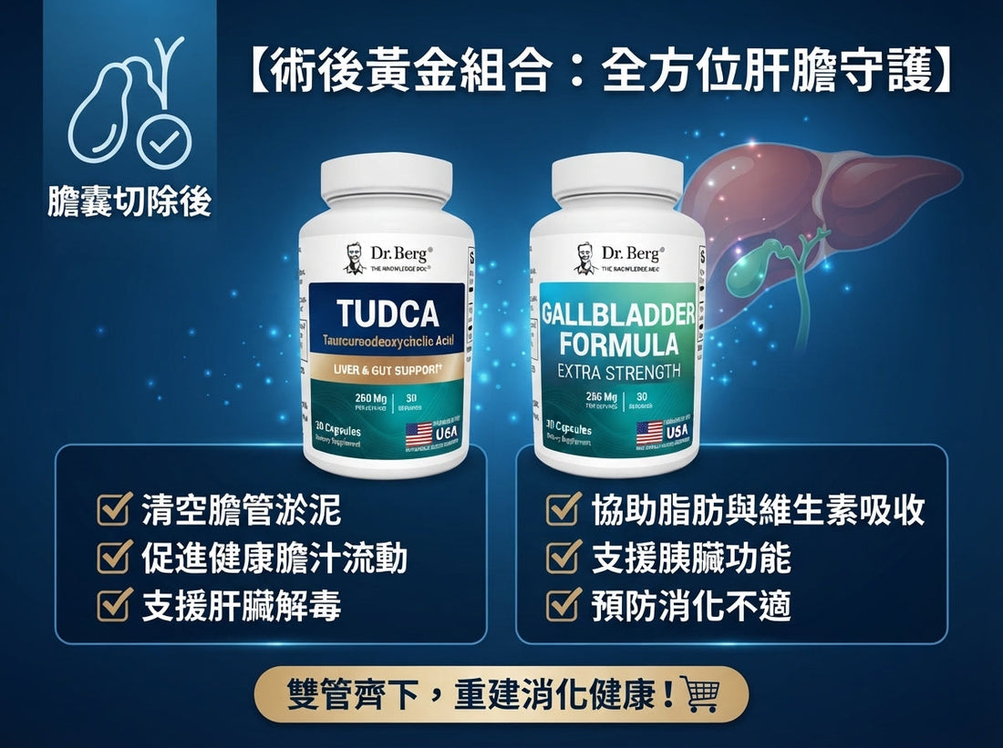 🩺 膽囊切除後，身體究竟發生了什麼？術後保養與膽汁調理完全指南