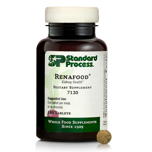 Renafood®, 180 Tablets支持健康的腎功能