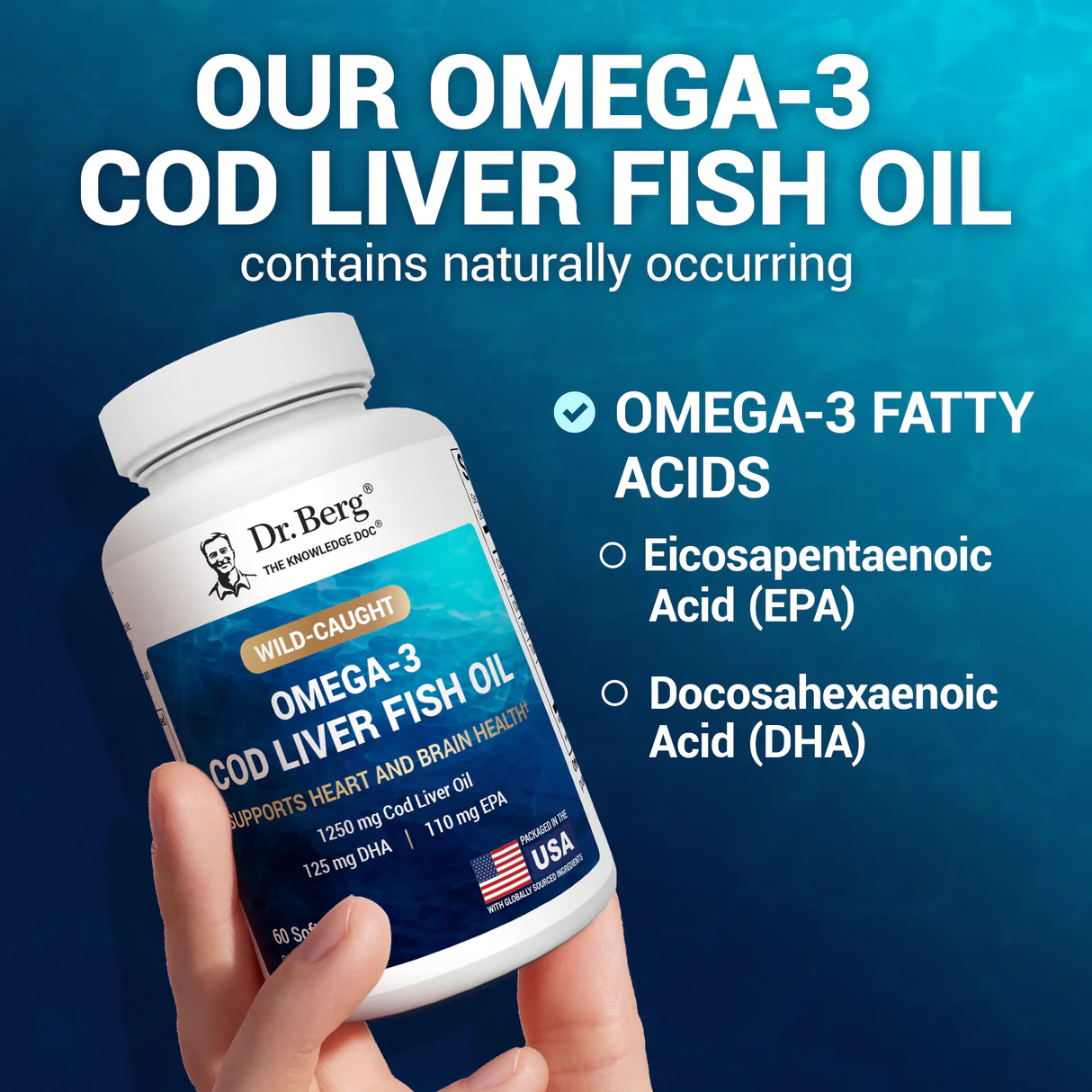 新品上市|鱈魚肝油膠囊Cod Liver Oil Capsules