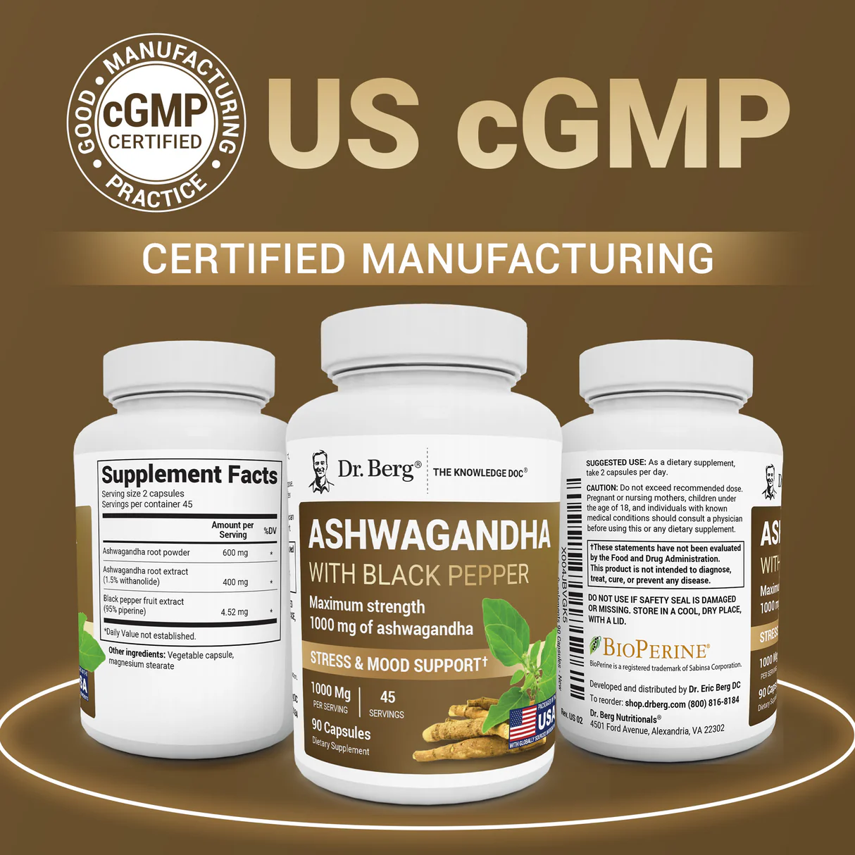 （預訂PRE-ORDER) Ashwagandha with Black Pepper｜黑胡椒南非醉茄