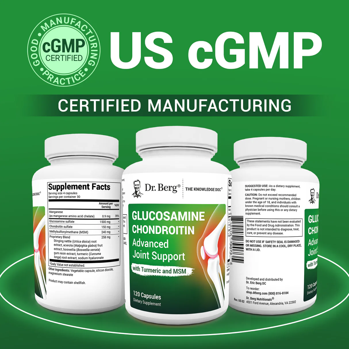 (Pre-order) Glucosamine Chondroitin Advanced Joint Support