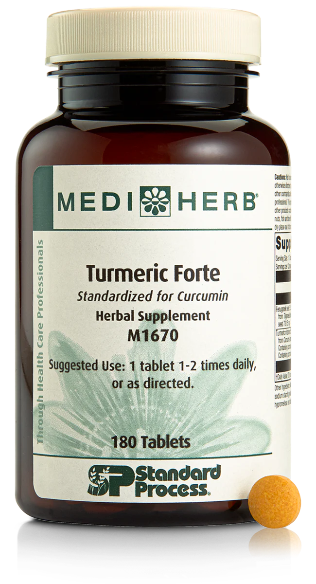 （預訂PRE-ORDER)薑黃素強化片，180片/Turmeric Forte, 180 Tablets