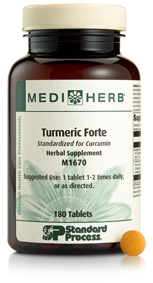 （預訂PRE-ORDER)薑黃素強化片，180片/Turmeric Forte, 180 Tablets