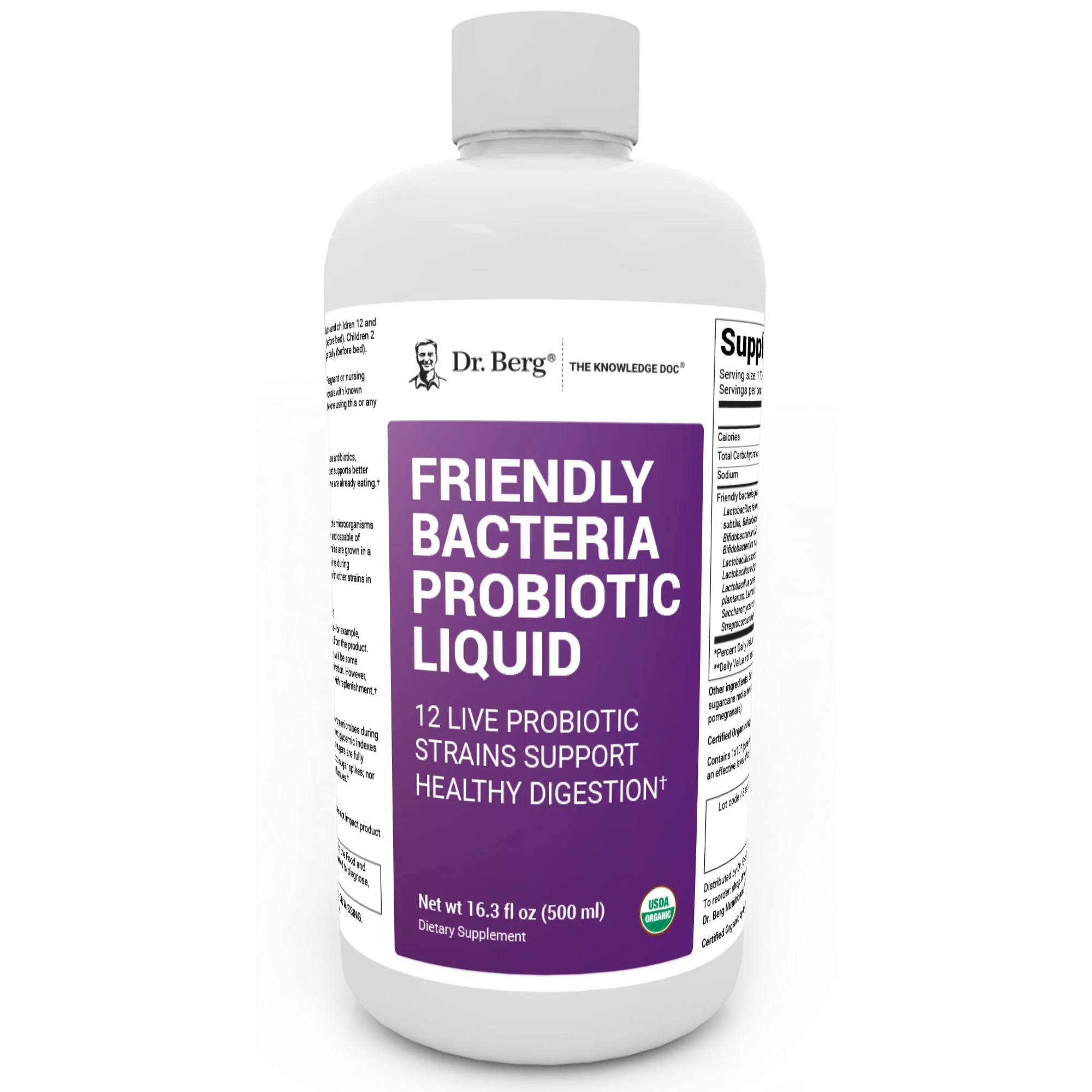 Friendly Bacteria Probiotic Liquid｜友善細菌益生菌液500ML – DailyKETO健康生酮