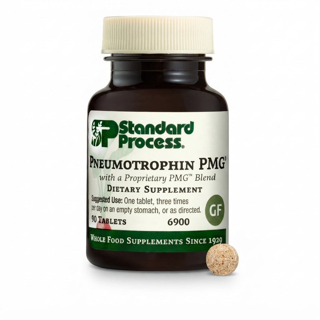 Standard Process Pneumotrophin PMG® (90錠) | 肺部與呼吸系統營養支持配方