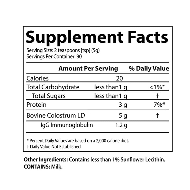 Colostrum-LD Powder｜牛初乳粉末