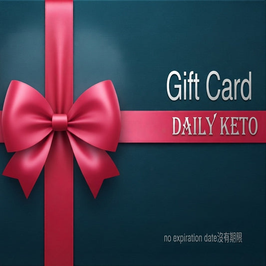 DailyKETO Healthy Ketogenic Gift Card ($20, $100) 