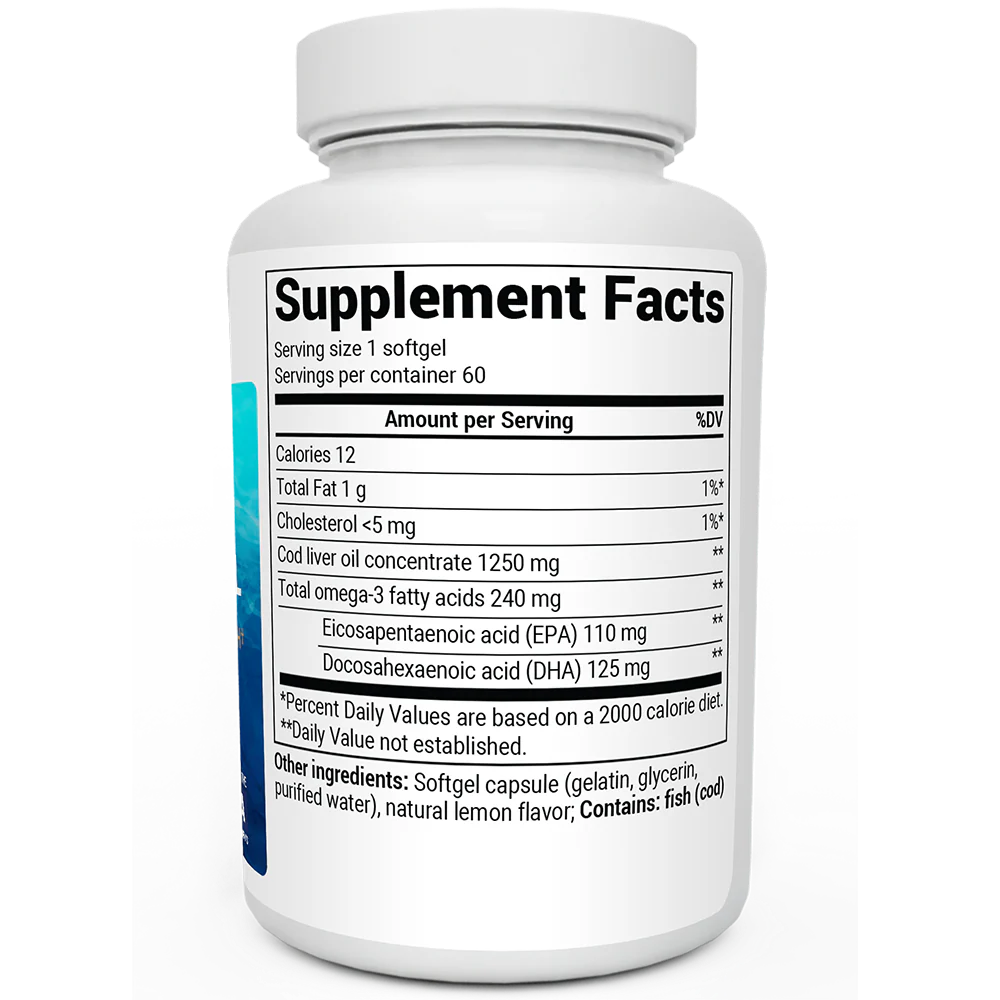 新品上市|鱈魚肝油膠囊Cod Liver Oil Capsules