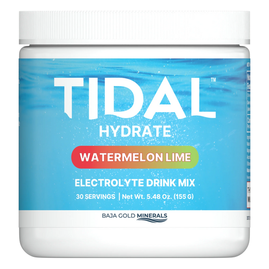 [新品搶先預售中】TIDAL™ Hydrate / Hydrate Core 日常深層水合電解質粉（日常清爽補水 / 原味純粹版）